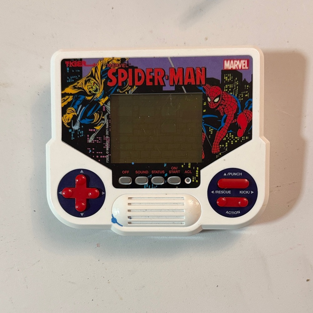 Marvel Spider-Man Handheld Game - White, Red, and Blue